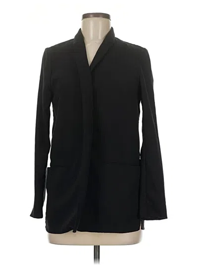 Pre-owned Divided By H&m Blazer Jacket In Black