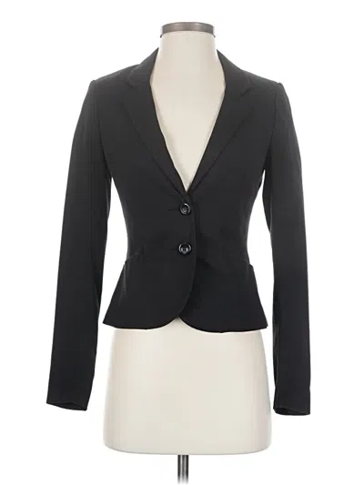 Pre-owned Divided By H&m Blazer Jacket In Black