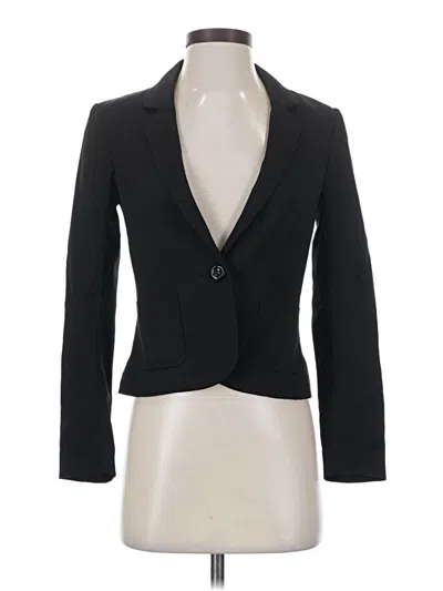 Pre-owned Divided By H&m Blazer Jacket In Black