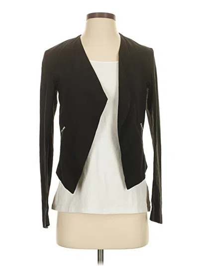Pre-owned Divided By H&m Blazer Jacket In Black
