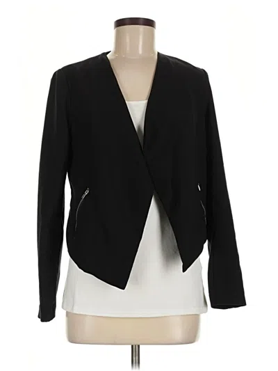 Pre-owned Divided By H&m Blazer Jacket In Black