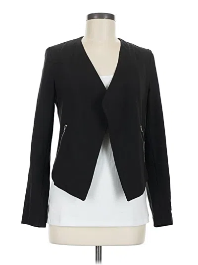 Pre-owned Divided By H&m Blazer Jacket In Black