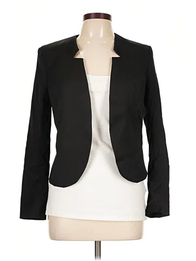 Pre-owned Divided By H&m Blazer Jacket In Black