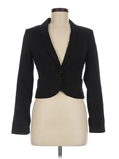 Pre-owned Divided By H&m Blazer Jacket In Black