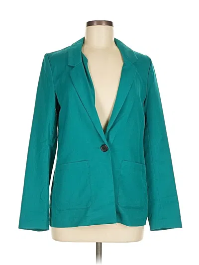 Pre-owned Divided By H&m Blazer Jacket In Blue