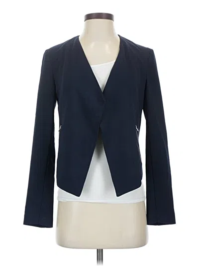 Pre-owned Divided By H&m Blazer Jacket In Blue