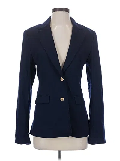 Pre-owned Divided By H&m Blazer Jacket In Blue