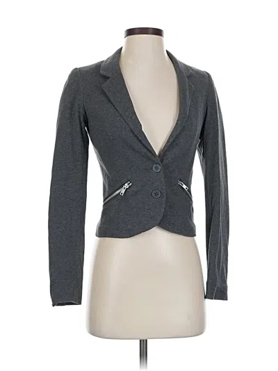 Pre-owned Divided By H&m Blazer Jacket In Gray