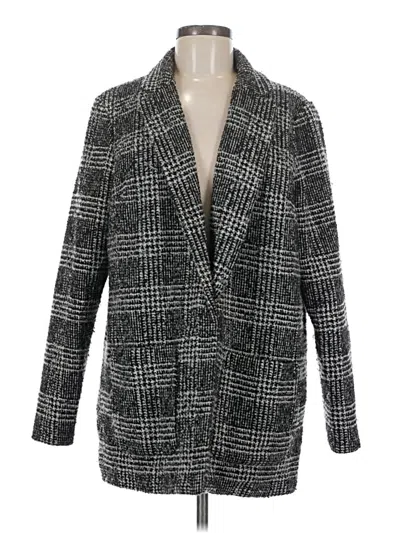 Pre-owned Divided By H&m Blazer Jacket In Gray