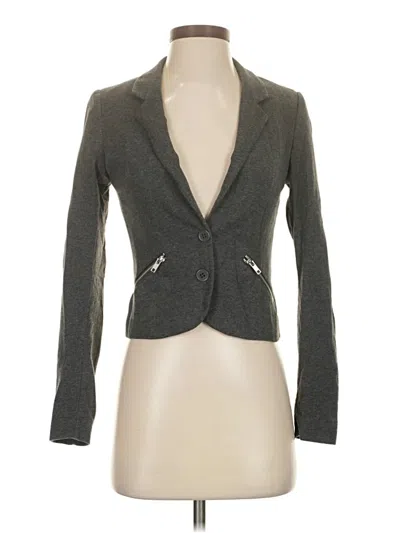 Pre-owned Divided By H&m Blazer Jacket In Gray