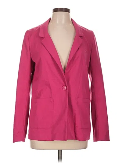 Pre-owned Divided By H&m Blazer Jacket In Pink