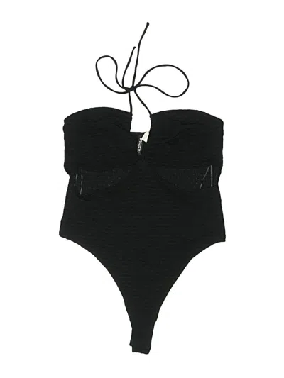 Pre-owned Divided By H&m Bodysuit In Black