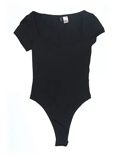 Pre-owned Divided By H&m Bodysuit In Black