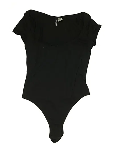 Pre-owned Divided By H&m Bodysuit In Black