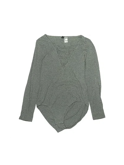 Pre-owned Divided By H&m Bodysuit In Gray