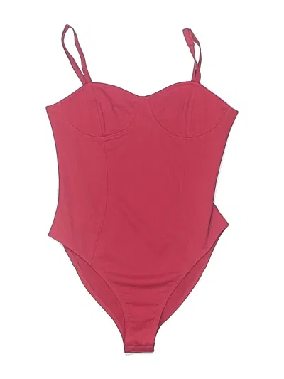 Pre-owned Divided By H&m Bodysuit In Red