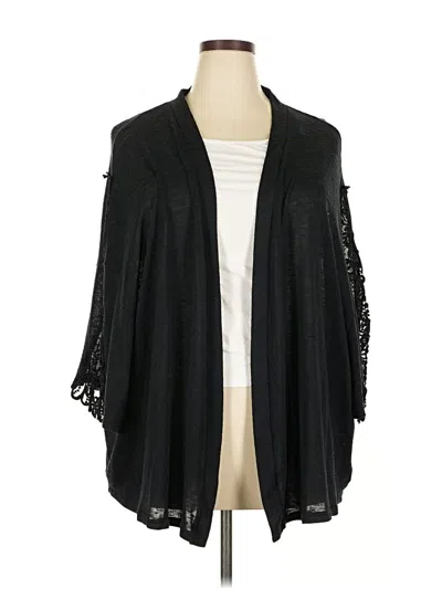 Pre-owned Divided By H&m Cardigan Sweater In Black