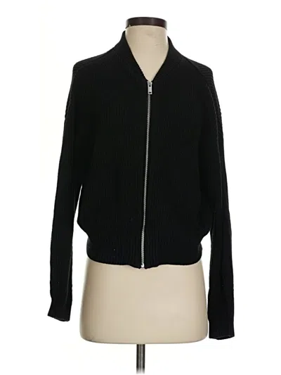 Pre-owned Divided By H&m Cardigan Sweater In Black