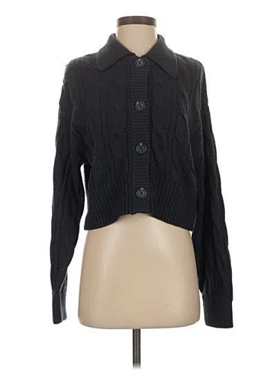 Pre-owned Divided By H&m Cardigan Sweater In Black