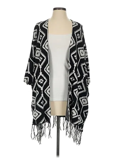 Pre-owned Divided By H&m Cardigan Sweater In Black