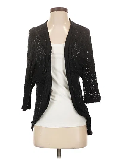 Pre-owned Divided By H&m Cardigan Sweater In Black
