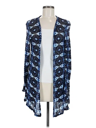 Pre-owned Divided By H&m Cardigan Sweater In Blue