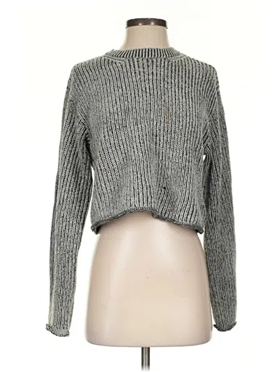 Pre-owned Divided By H&m Cardigan Sweater In Gray