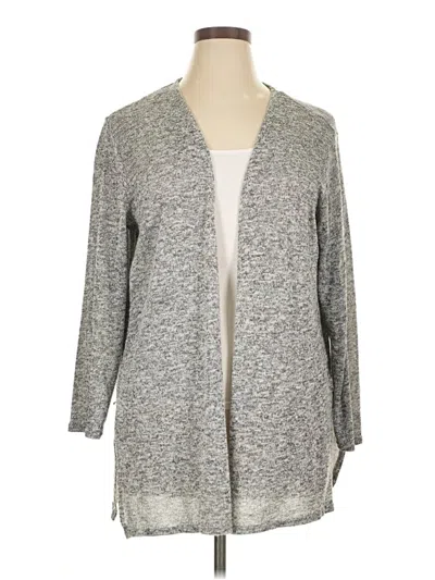 Pre-owned Divided By H&m Cardigan Sweater In Gray
