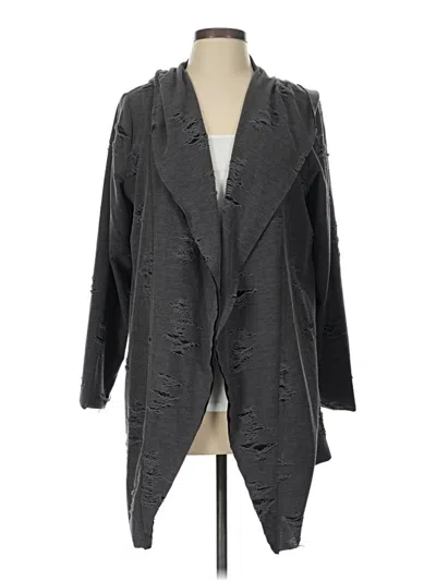 Pre-owned Divided By H&m Cardigan Sweater In Gray