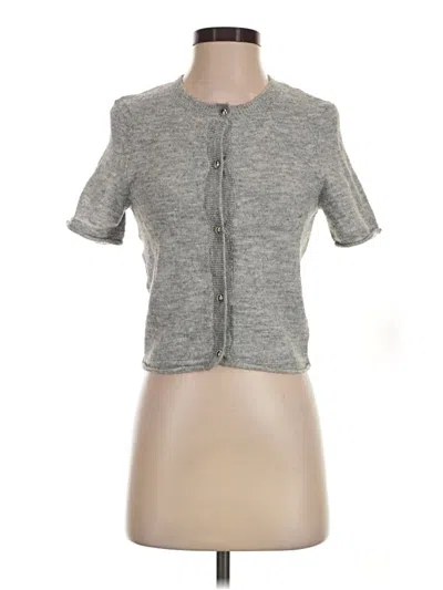Pre-owned Divided By H&m Cardigan Sweater In Gray