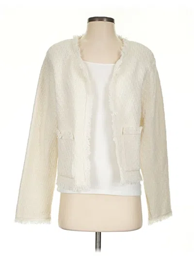 Pre-owned Divided By H&m Cardigan Sweater In Ivory