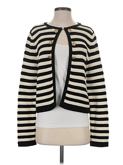 Pre-owned Divided By H&m Cardigan Sweater In Ivory