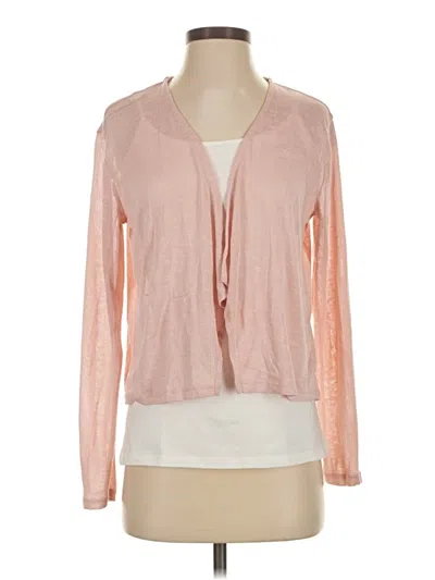 Pre-owned Divided By H&m Cardigan Sweater In Pink