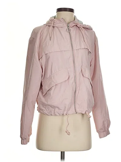 Pre-owned Divided By H&m Cardigan Sweater In Pink
