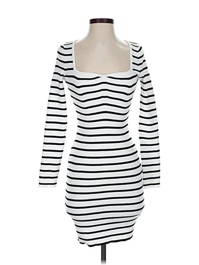 Pre-owned Divided By H&m Cardigan Sweater In White