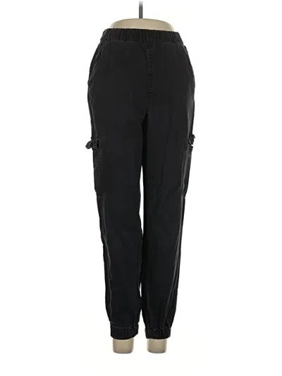 Pre-owned Divided By H&m Cargo Pants In Black