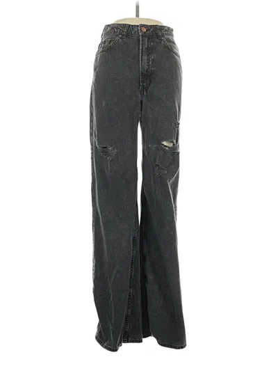 Pre-owned Divided By H&m Cargo Pants In Gray