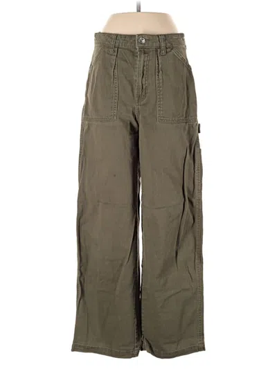 Pre-owned Divided By H&m Cargo Pants In Green