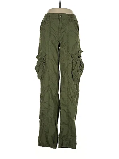 Pre-owned Divided By H&m Cargo Pants In Green