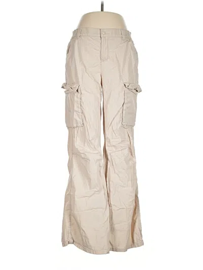Pre-owned Divided By H&m Cargo Pants In Tan