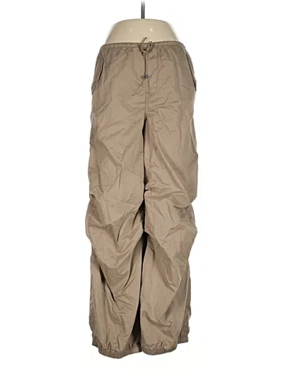 Pre-owned Divided By H&m Cargo Pants In Tan