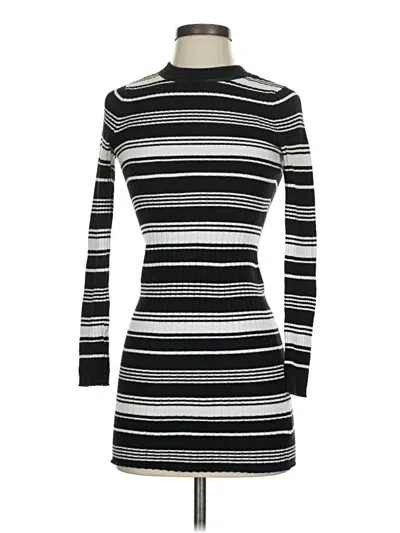 Pre-owned Divided By H&m Casual Dress In Black