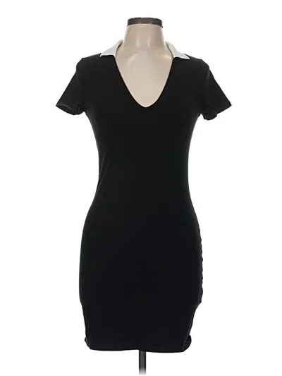 Pre-owned Divided By H&m Casual Dress In Black