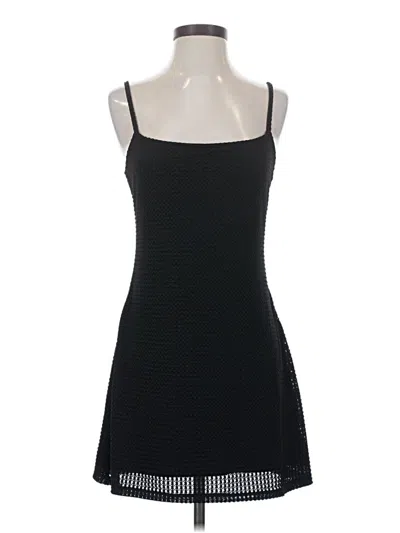 Pre-owned Divided By H&m Casual Dress In Black