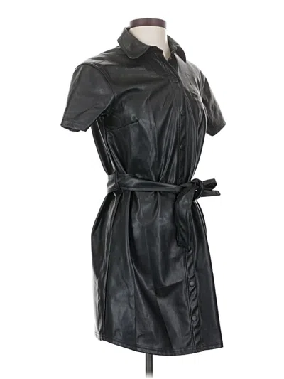 Pre-owned Divided By H&m Casual Dress In Black