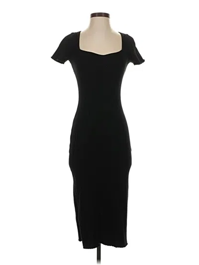 Pre-owned Divided By H&m Casual Dress In Black