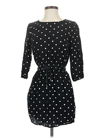 Pre-owned Divided By H&m Casual Dress In Black