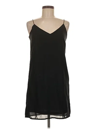 Pre-owned Divided By H&m Casual Dress In Black