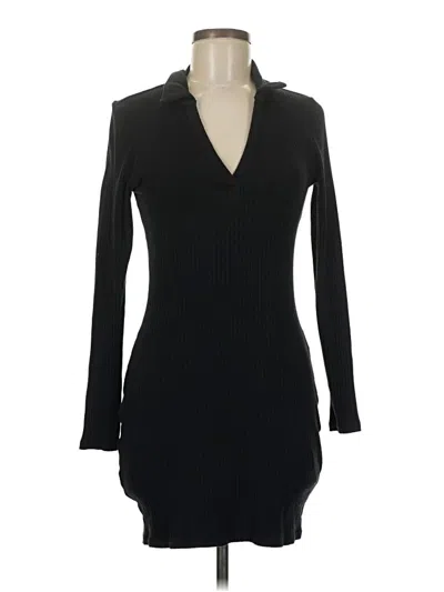 Pre-owned Divided By H&m Casual Dress In Black