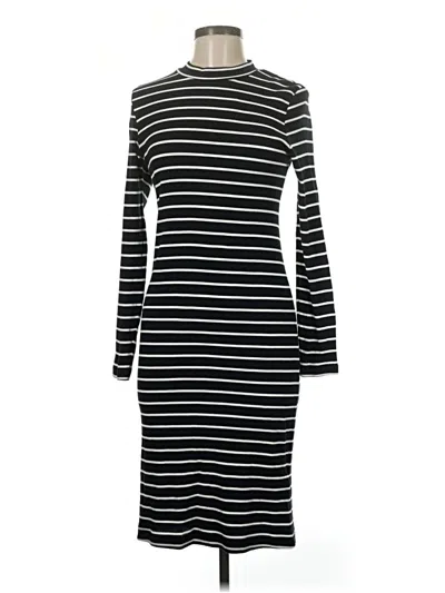 Pre-owned Divided By H&m Casual Dress In Black